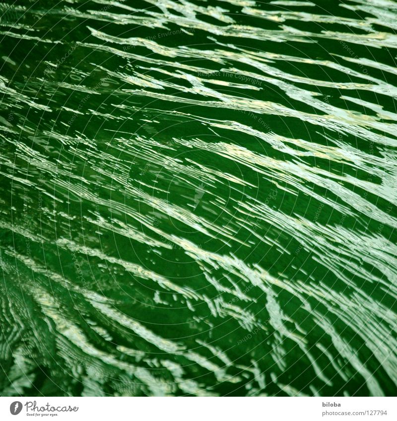 Aqua See liquide Flüssigkeit Wellen weich zart ruhig grün Muster beruhigend Nebel grau dunkel bedrohlich leer Luft ursprünglich tief kalt Einsamkeit Ödland