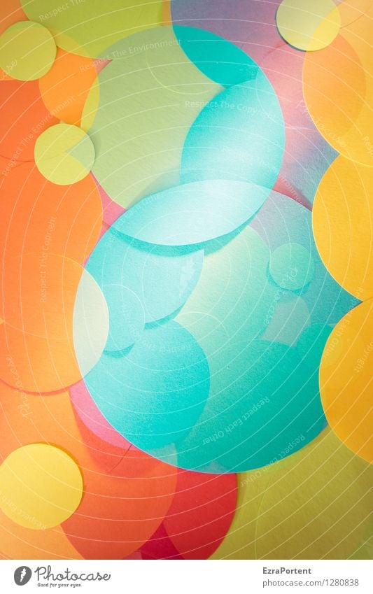 bubbles elegant Stil Design Spielen Basteln Kunst Kunstwerk Gemälde Zeichen Kugel Netzwerk ästhetisch frisch trendy rund wild blau mehrfarbig gelb grün orange