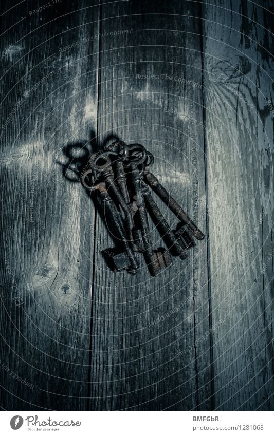 Schlüsselgewalt Schreibtisch Halloween Metall retro Hintergrundbild Grunge veraltet altmodisch Rust Justizvollzugsanstalt Sträfling Ruhestand geheimnisvoll