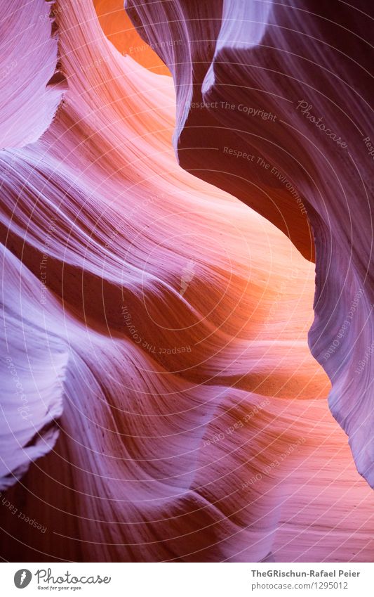 Beauty Umwelt Natur Landschaft Urelemente Sand ästhetisch außergewöhnlich Bekanntheit elegant gigantisch braun orange rot schwarz Antelope Canyon USA