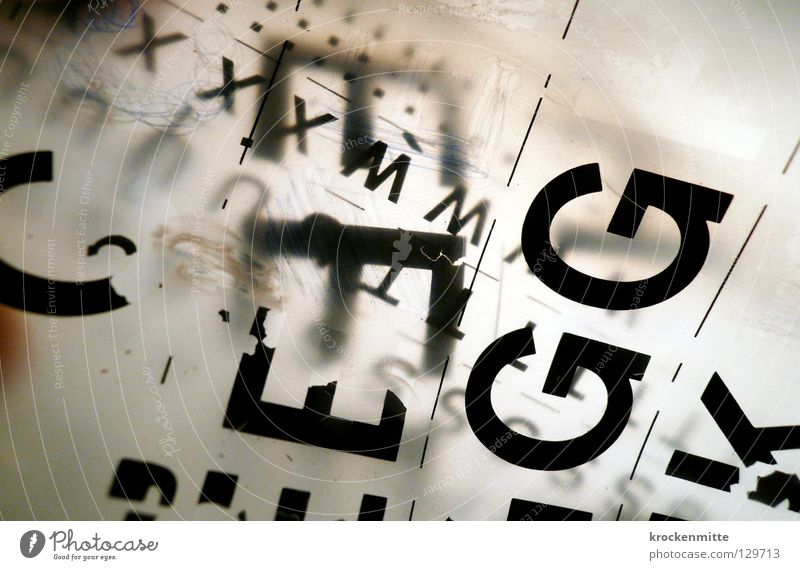typo pichnette II Typographie Buchstaben schwarz Design gestalten abstrakt Schriftzeichen durchsichtig G E K Abreibbuchstaben Lateinisches Alphabet schreiben