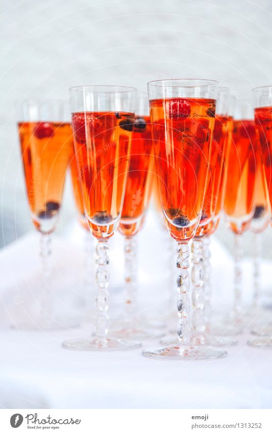 Drinks Getränk Erfrischungsgetränk Limonade Alkohol Sekt Prosecco Longdrink Cocktail Glas Sektglas lecker süß fruchtig Feste & Feiern Veranstaltung Party