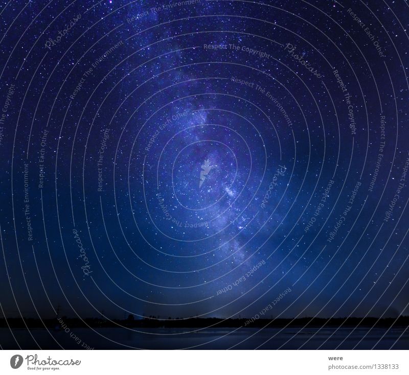 Unendliche Weiten Umwelt Landschaft Himmel Nachthimmel Stern Observatorium gigantisch glänzend groß Astronaut Astronomie Milchstrasse Raumflug Sternbild