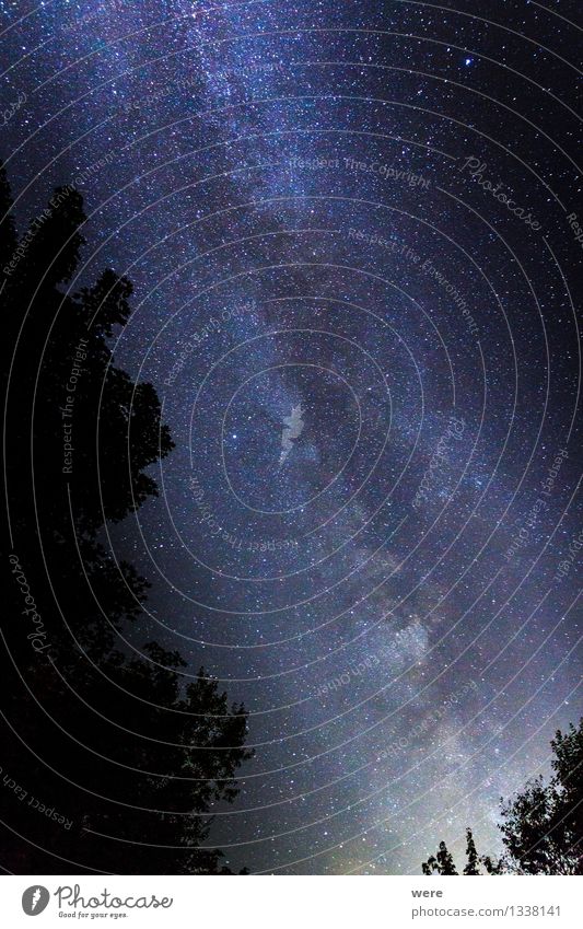 MilkyWay Umwelt Natur Landschaft Himmel Nachthimmel Stern Observatorium gigantisch groß Unendlichkeit oben Gefühle Stimmung Begeisterung Macht bescheiden