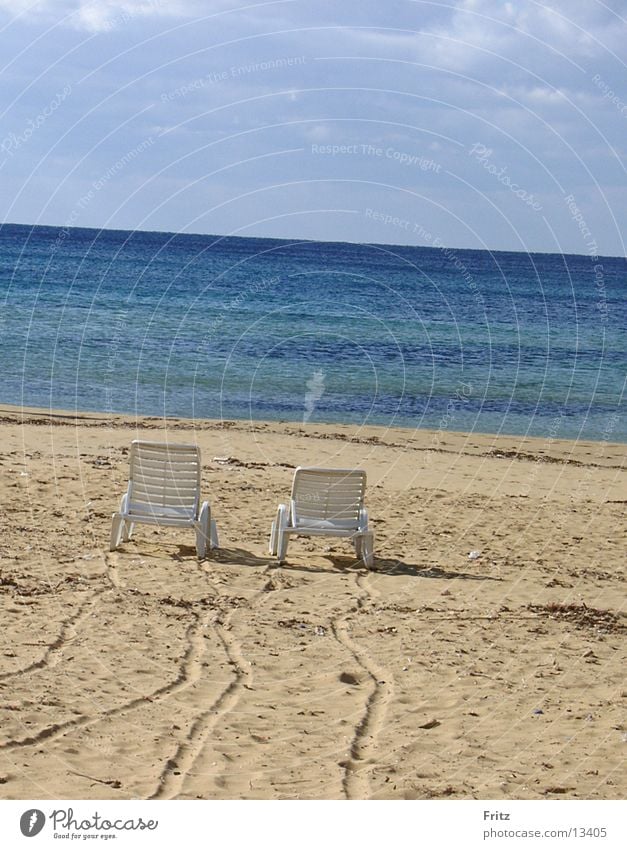 schöne-aussicht Pause Meer Strand Liegestuhl Einsamkeit