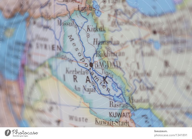 irak. Bagdad Afghanistan Syrien Iran Hauptstadt Linie Globus chaotisch bedrohlich Krieg Problemlösung Perspektive Politik & Staat Rettung Schutz Sicherheit