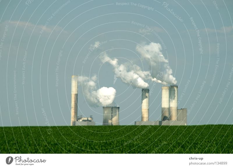 Frische Luft Teil 2 Kohlekraftwerk Elektrizität Raffinerie Klimawandel Kühlung Umwelt Umweltverschmutzung Kernkraftwerk Abgas Industrialisierung Umweltschutz