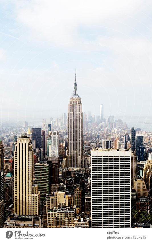 NYC |01 New York City Manhattan USA Stadt Stadtleben Hochhaus Skyline ästhetisch Freiheit Amerika Empire State Building Wahrzeichen