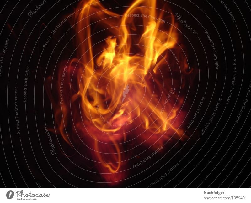 Feuer brennen heiß Physik Licht Brand Wärme hell burn