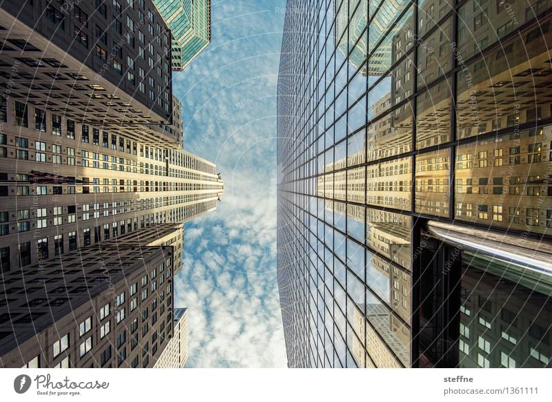 NYC |04 New York City Manhattan USA Stadt Stadtleben Hochhaus Skyline ästhetisch Freiheit Amerika Chrysler Building Wahrzeichen Fassade Reflexion & Spiegelung