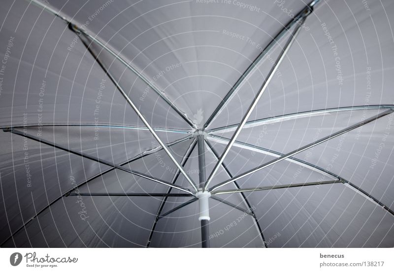 beschirmt blitzen Regenschirm weiß Beleuchtung Dach rund streben Metallstange Stab Bekleidung Freizeit & Hobby Reflexschirm Schutz Baugerüst Strukturen & Formen