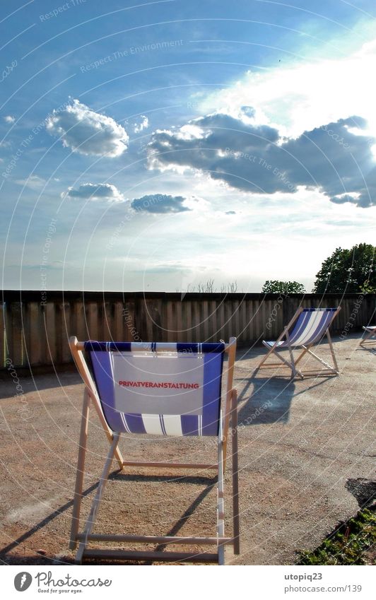 Privatveranstaltung Farbfoto mehrfarbig Außenaufnahme Menschenleer Textfreiraum oben Tag Gegenlicht Panorama (Aussicht) Freude Freizeit & Hobby Sommer Sonne
