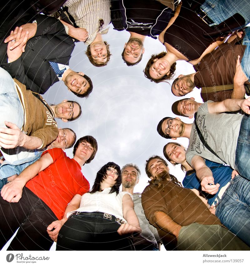 BLN 08 | Usertreffen Menschengruppe Freundschaft Freude Gruppenfoto Kreis Freizeit & Hobby rund