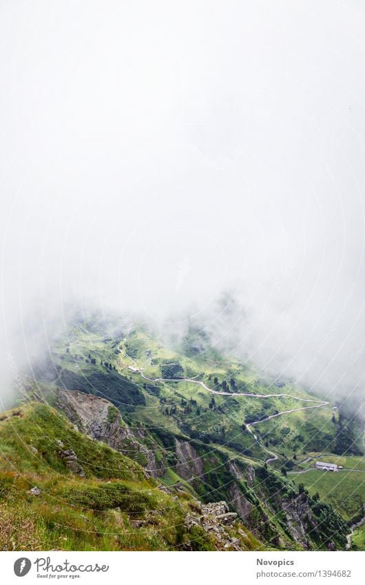 Golm (Alps, Austria) #14 Berge u. Gebirge wandern Natur Landschaft Wolken Hügel Felsen Alpen Hütte Hut blau braun grau grün rot weiß Kreuzjoch Österreich