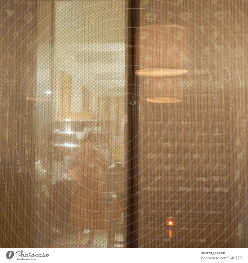 vertikale irritation Reflexion & Spiegelung Restaurant Schüchternheit verstecken verborgen Küche kochen & garen Mensch Frau Wand Japan Japanisch Lampe Papier
