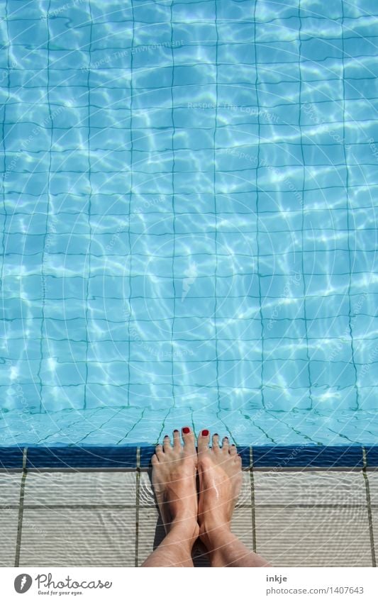 im Pool | knapp daneben Lifestyle schön Sinnesorgane Spa Schwimmbad Schwimmen & Baden Freizeit & Hobby Ferien & Urlaub & Reisen Tourismus Sommer Sommerurlaub