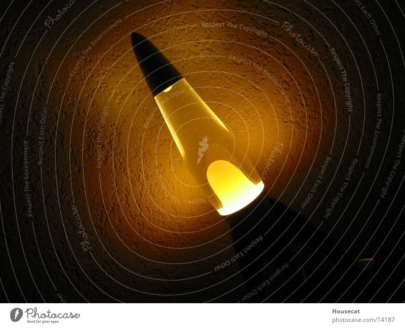 Lava Obsession Lavalampe Licht Wachs Lampe dunkel obskur Reaktionen u. Effekte