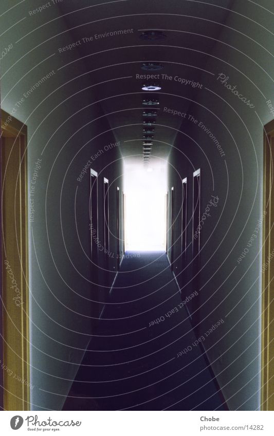 Korridor Flur Licht Symmetrie Architektur Gang