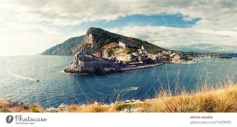 Toskana Umwelt Natur Landschaft Pflanze Wolken Sommer Klima Schönes Wetter Strand Bucht wandern Cinque Terre Insel Küste Meer Italien Sommerurlaub Meerwasser