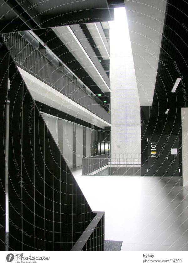 a2 Beton Stahl Licht Strukturen & Formen Etage grau Architektur Schatten Geländer