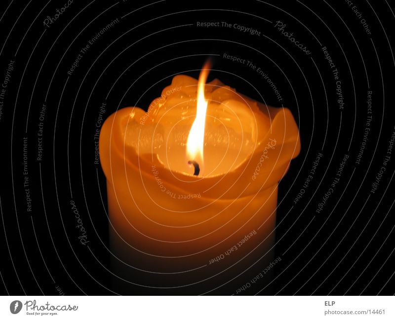 Kerze Physik Licht Nacht Makroaufnahme Nahaufnahme Wärme