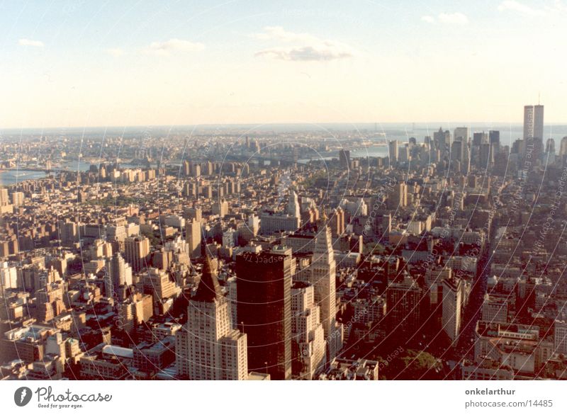 New York Hochhaus World Trade Center Nordamerika Manhatten Skyline Stadt