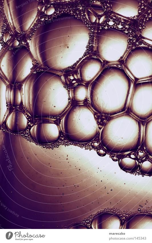 Außerirdisch Sauerstoff Kohlensäure Wassertropfen erleuchten Momentaufnahme Blubbern anerkannt schön außerirdisch Kunst braun Schaum Wasserblase Luftblase