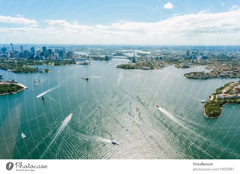 Sydney Habour Lifestyle exotisch Ferien & Urlaub & Reisen Tourismus Ausflug Abenteuer Ferne Freiheit Sightseeing Städtereise Kreuzfahrt Sommer Sommerurlaub Meer