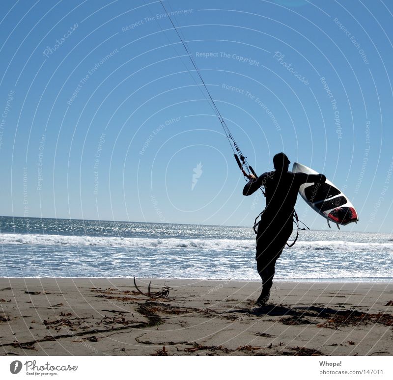 CALIFORNIA L-O-V-E - V Pazifik Küste Kalifornien Surfer Kiting USA Big Sur Pazifikküste
