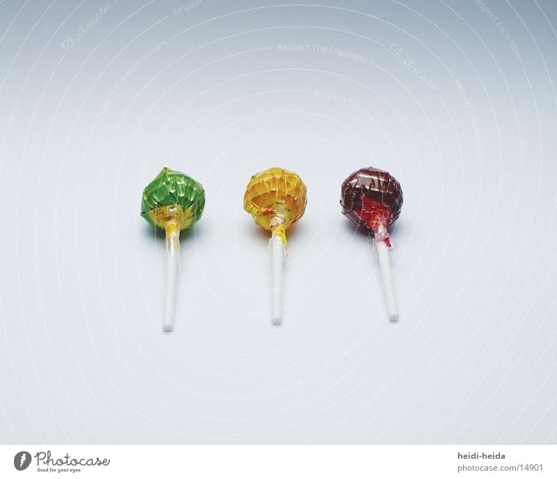 drei Lollis Lollipop Ernährung süß