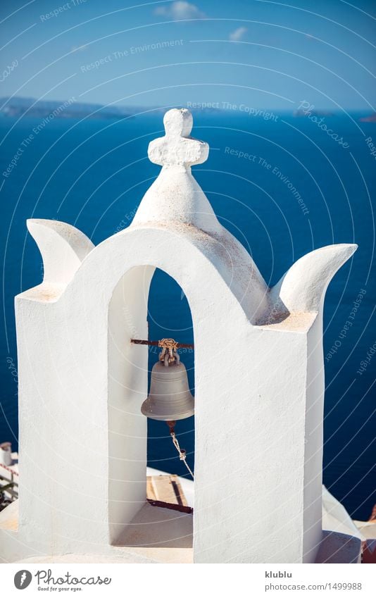 Griechenland, Santorini-Insel, Oia-Dorf, weiße Architektur schön Ferien & Urlaub & Reisen Tourismus Sommer Meer Berge u. Gebirge Haus Kultur Natur Landschaft