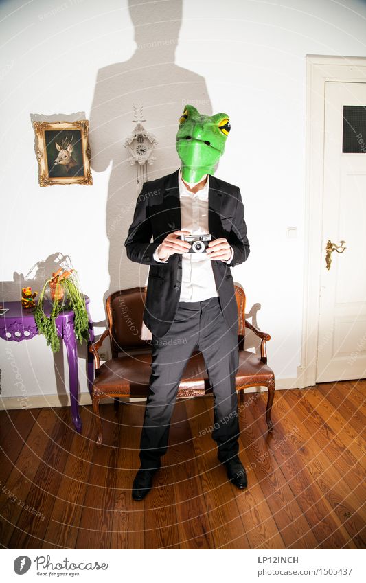 LP.Turtles. II elegant Stil Häusliches Leben Wohnung einrichten Innenarchitektur Dekoration & Verzierung Karneval Halloween maskulin Mann Erwachsene 1 Mensch