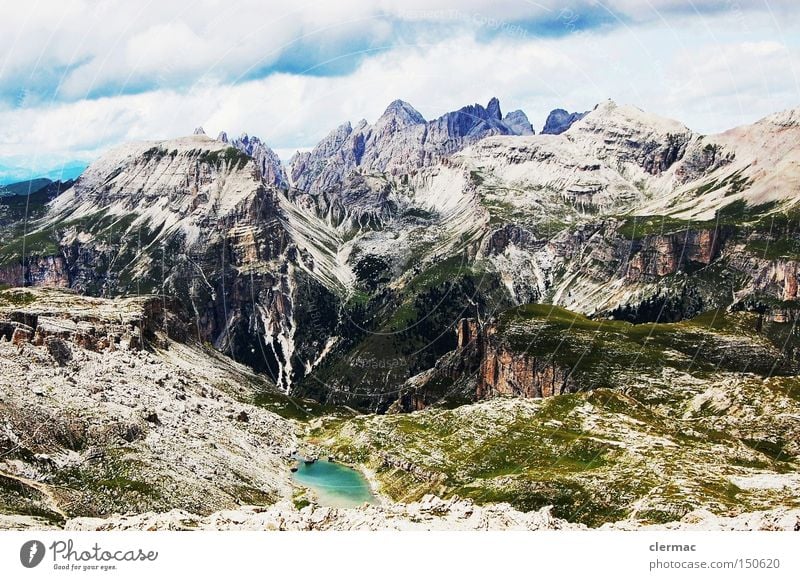 dolomiten crespeina hochfläche Berge u. Gebirge Alm Klettern Italien Ferien & Urlaub & Reisen Alpen