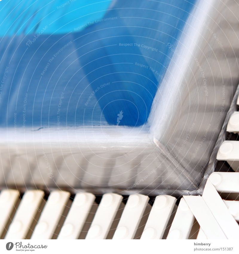 eckbeck Schwimmbad Wasser Überlauf Freibad Freizeit & Hobby Chlor Erfrischung Detailaufnahme Freude Spielen wasseraufbereitung sommersport