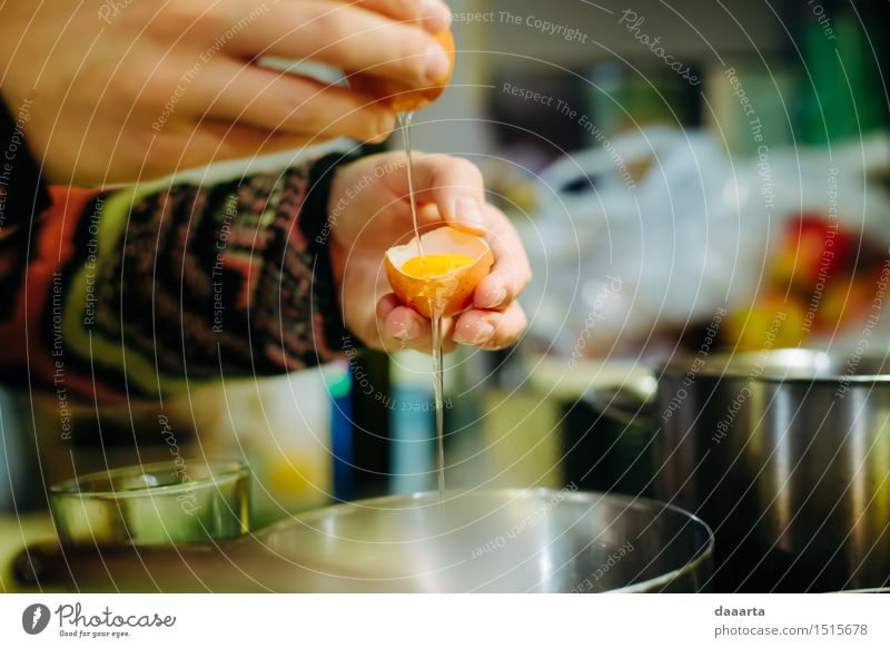 Wüste machen Lebensmittel Dessert Ei Eierschale Eigelb kochen & garen Frühstück Topf Lifestyle elegant Stil Design Freude harmonisch Freizeit & Hobby Abenteuer