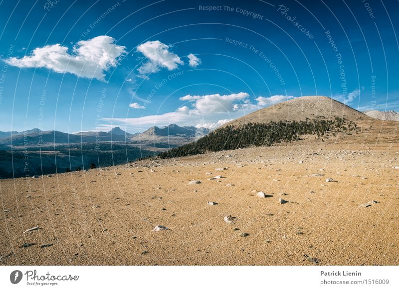 Bighorn Plateau Ferien & Urlaub & Reisen Abenteuer Sommer Berge u. Gebirge wandern Umwelt Natur Landschaft Urelemente Sand Himmel Wolken Klima Klimawandel