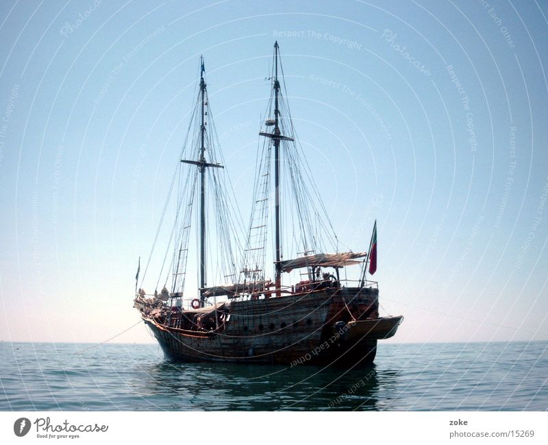 Piratenschiff Portugal Wasserfahrzeug Europa piratenschiff