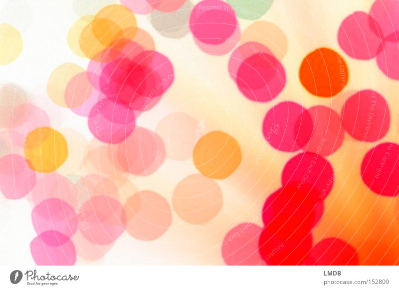 Blubber-Punkte für Mädchen rosa gelb Warme Farbe mehrfarbig Fröhlichkeit Hintergrundbild rot Dekoration & Verzierung Fleck Confetti orange