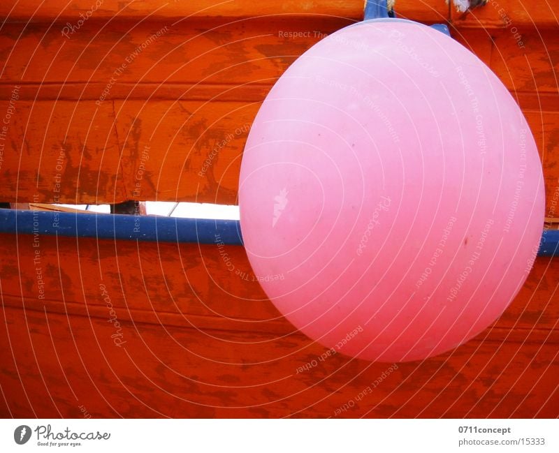 Fender Fischerboot ankern Wasserfahrzeug Schifffahrt Luftballon Ball Schutz