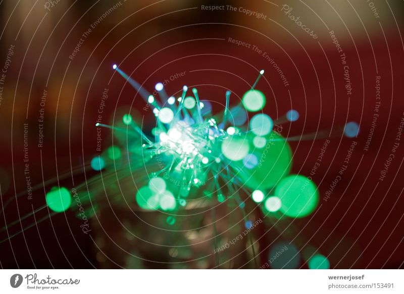 lichtwellen grün weiß Zukunft Wellenlänge Glasfaser Fiberglas Kabel Telekommunikation Licht Wissenschaften Handwerk xenon fast