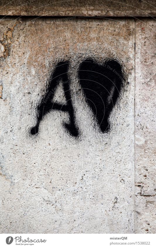 A-Lover. Kunst Kunstwerk ästhetisch Buchstaben Graffiti Fassade Liebe Liebeserklärung Liebesbekundung Liebesgruß Liebesleben Liebesbeziehung Herz herzlich