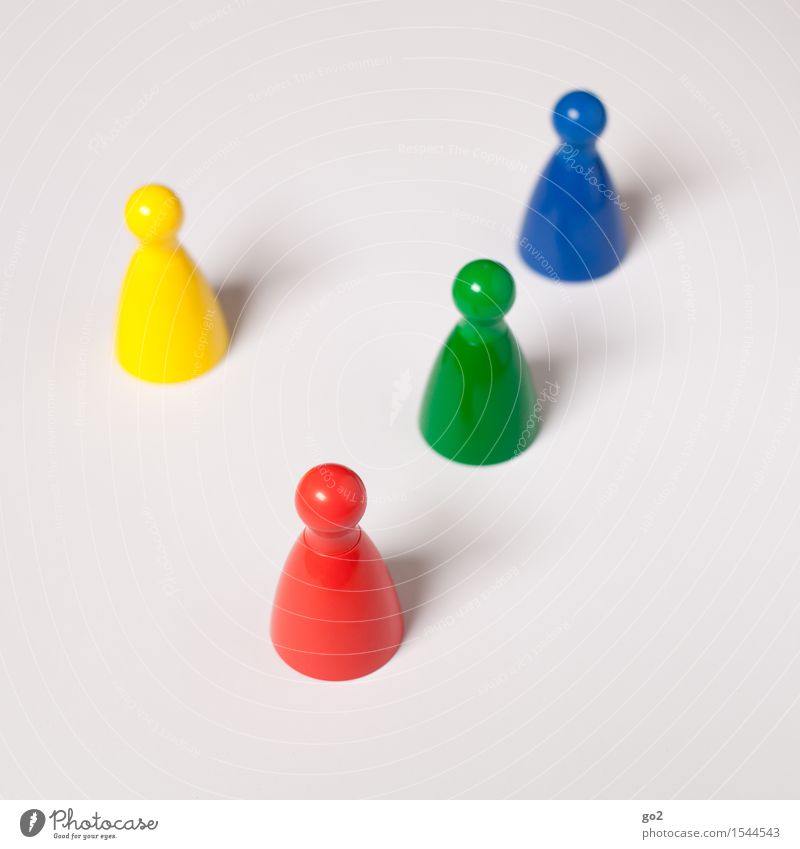 Bunte Kegel Freizeit & Hobby Spielen Brettspiel Kinderspiel Sitzung sprechen Team kegelförmig Kommunizieren einzigartig blau mehrfarbig gelb grün rot
