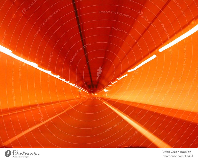 tunnel Tunnel Paris Nacht langzeitbelichtet Licht Unschärfe