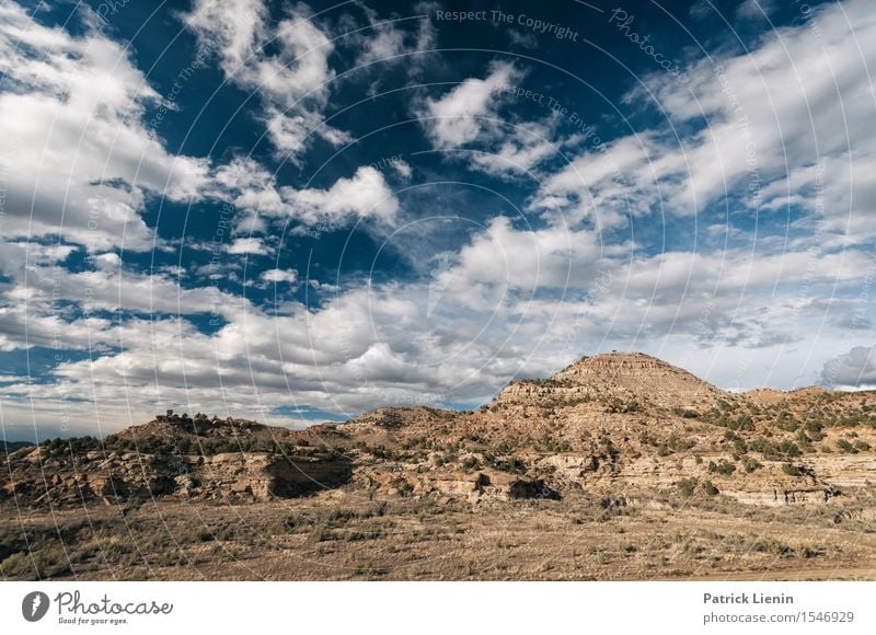 Colorado Desert Ferien & Urlaub & Reisen Ausflug Abenteuer Ferne Berge u. Gebirge Natur Landschaft Urelemente Sand Himmel Wolken Sommer Klima Klimawandel Wetter