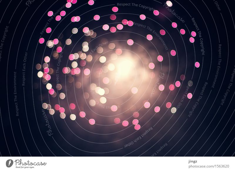 Urknall Feuerwerk Silvester u. Neujahr Feste & Feiern glänzend leuchten außergewöhnlich hell rosa schwarz Begeisterung Euphorie chaotisch Desaster Unendlichkeit
