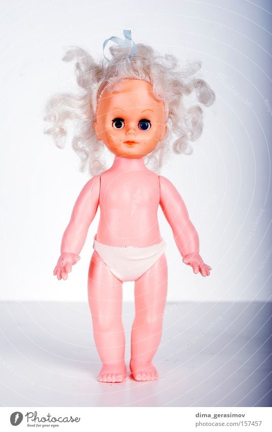 Puppe 7 Spielzug Angst Entsetzen Nacht Alptraum blau Beine Auge Behaarung Körper Panik Farbe Spielzeug Waffen Lippen Innenaufnahme