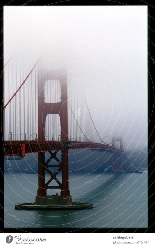 golden gate bridge Golden Gate Bridge San Francisco Nebel New York City Brücke Wasser