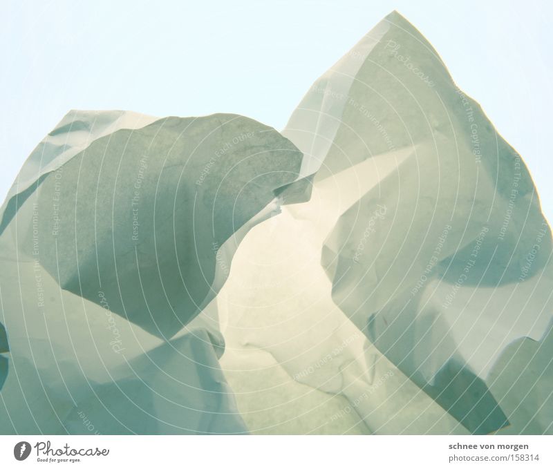 Eisberg, kurz vor Grönland kalt Landschaft Natur Schnee Horizont Berge u. Gebirge Winter Papier weiß türkis blau zyan Eisblock