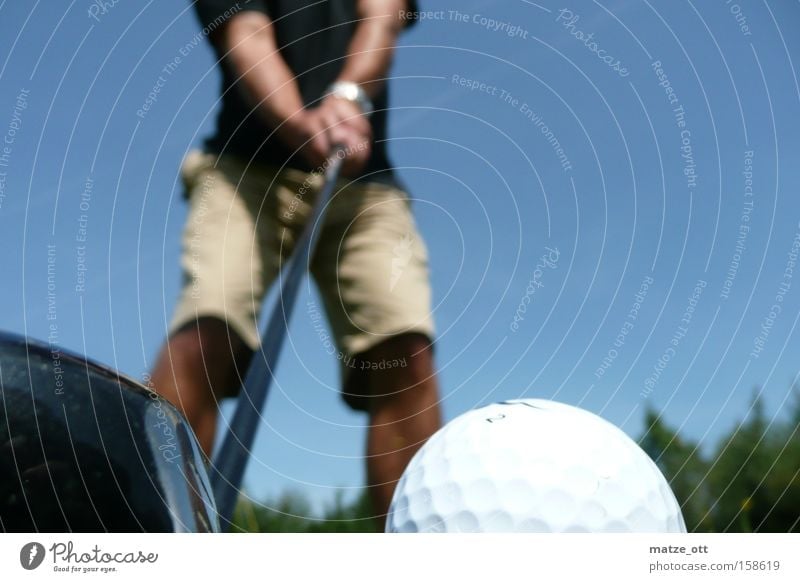 Abschlag Golf Sport Holz Eisen Golfball Sommer Golfplatz Spielen Freizeit & Hobby Ballsport Driver Tee HC Behinderte