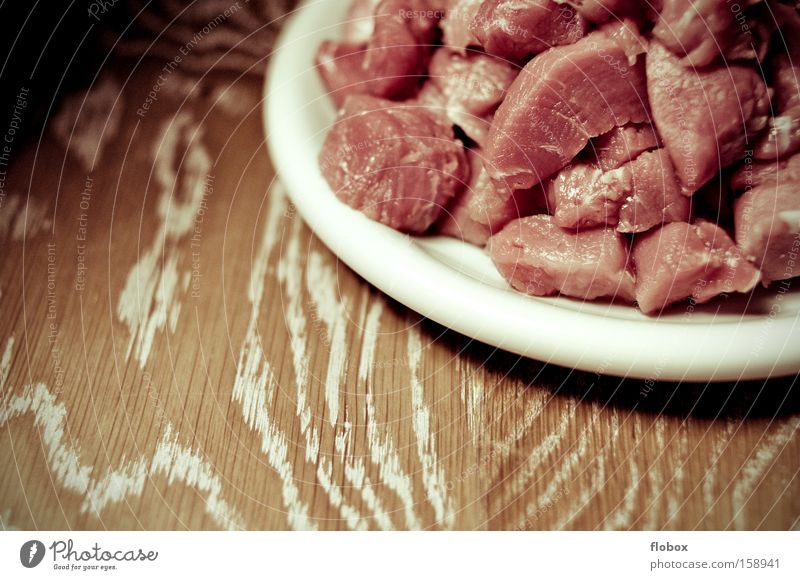 Guten Hunger Fleisch Gulasch Schweinefleisch Ernährung Lebensmittel Protein Küche geschnetzeltes low carb gammelfleisch